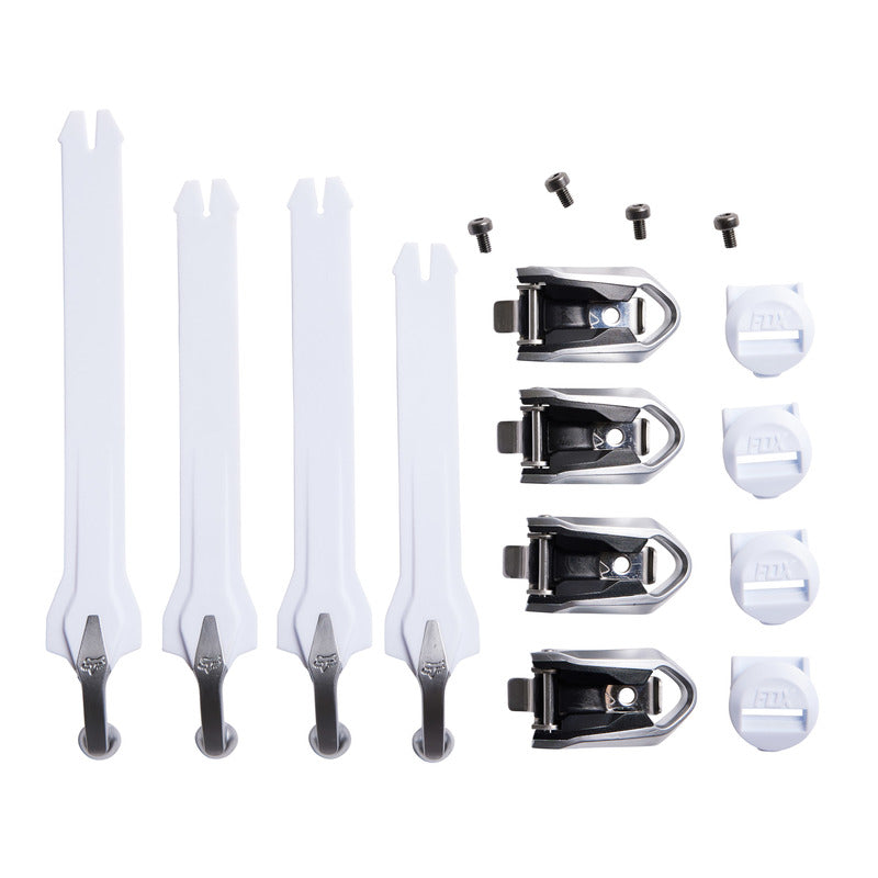 Fox 22 Instinct Strap Kit White Replacement Shoe Part
