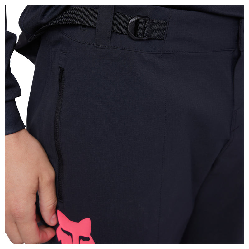 Fox Ranger Race Cycling Shorts Black/Pink | RideHub