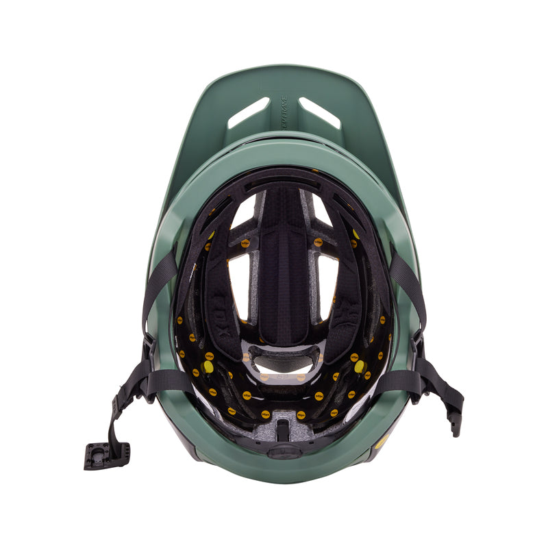 Fox Speedframe Pro Blocked Hunter Green Bike Helmet
