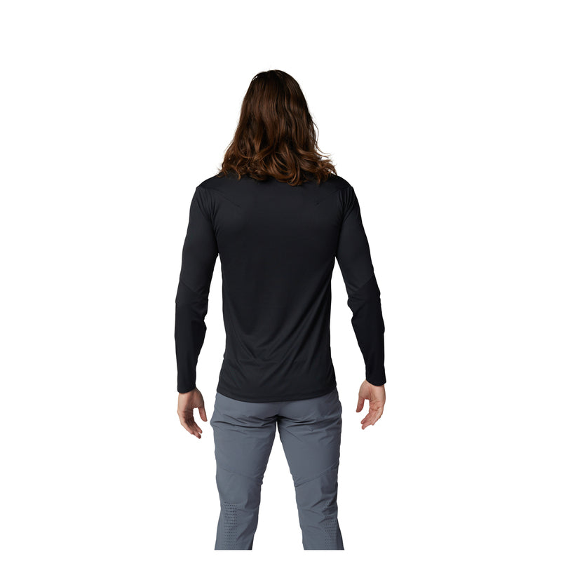 Fox Flexair Pro Long Sleeve Cycling Jersey Black | RideHub