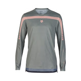 Fox Flexair Aviation Race Long Sleeve Cycling Jersey Grey Vintage | RideHub