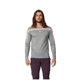 Fox Flexair Aviation Race Long Sleeve Cycling Jersey Grey Vintage | RideHub