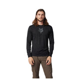 Fox Ranger Tru Dri Black Long Sleeve Cycling Jersey | RideHub