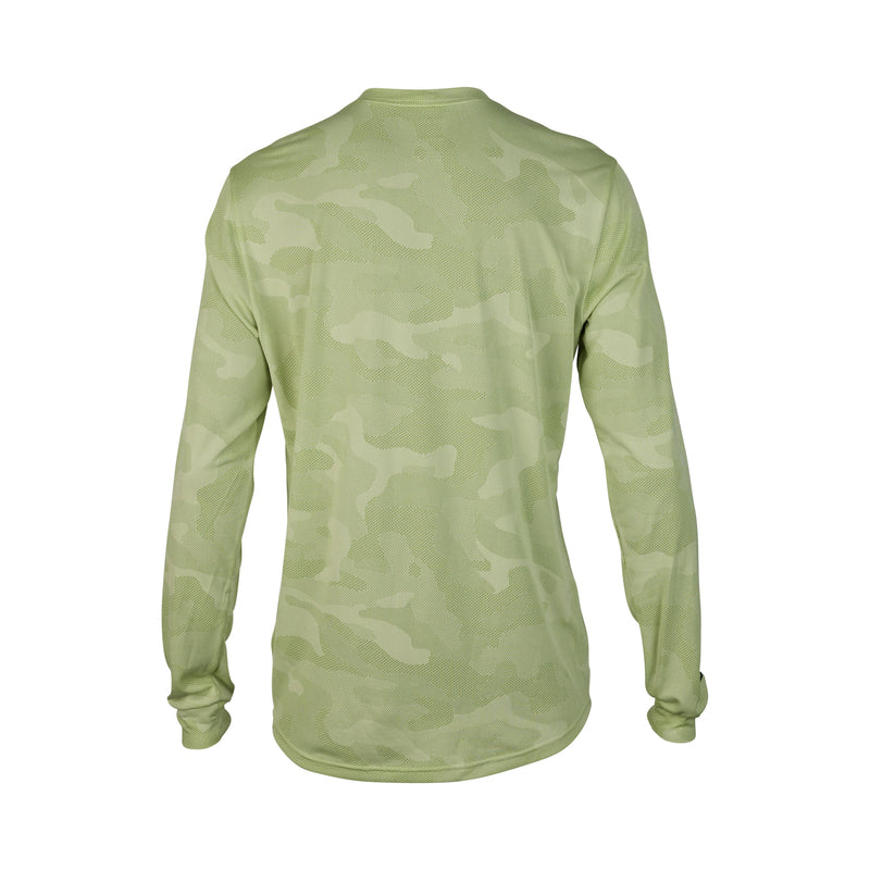 Fox Ranger TruDri Cactus Long Sleeve Cycling Jersey | RideHub
