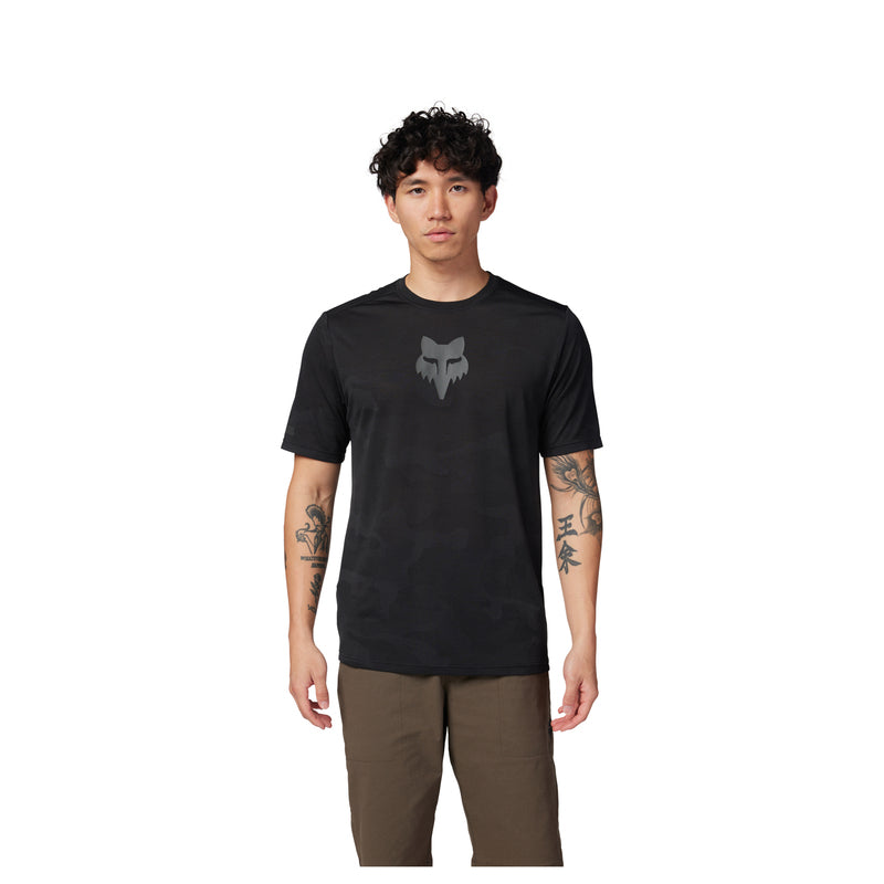 Fox Ranger TruDri Black Cycling Jersey | RideHub