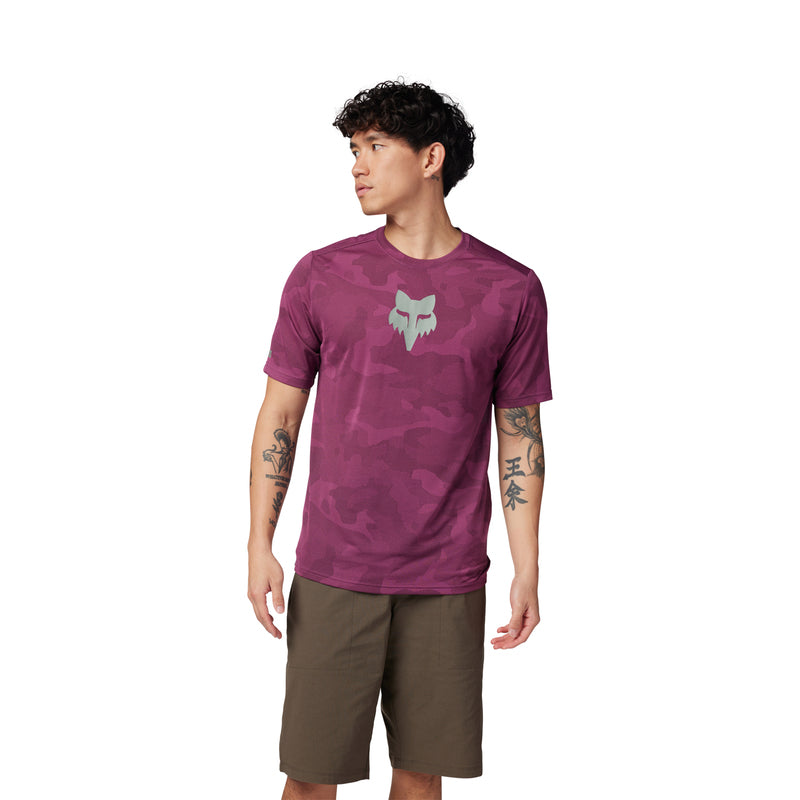 Fox Ranger TruDri Sangria Cycling Jersey | RideHub