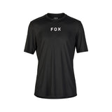 Fox Ranger Moth Black Cycling Jersey | RideHub