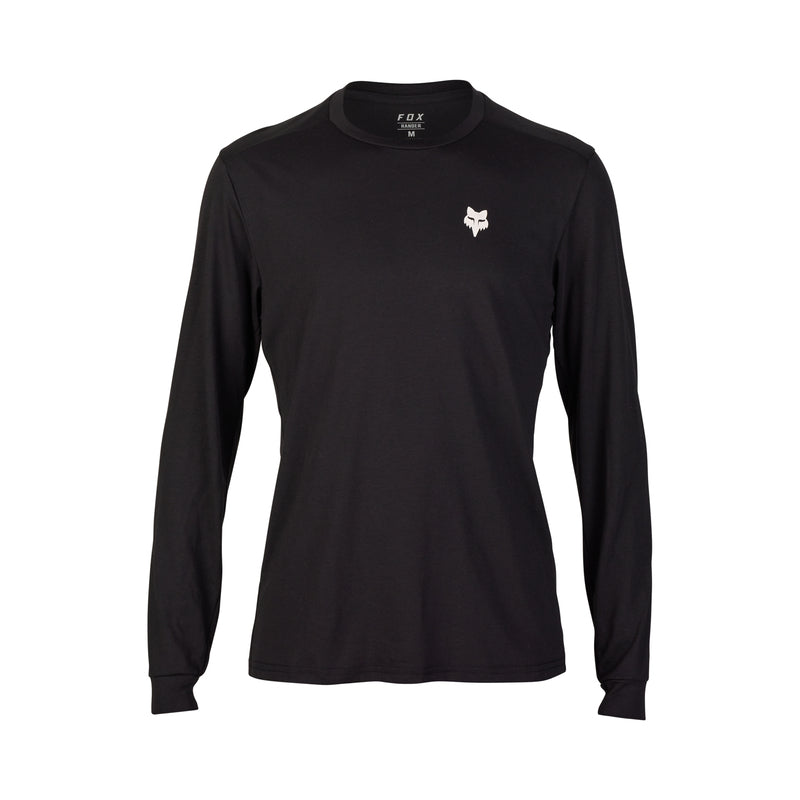 Fox Ranger Dr Shepherds Black Long Sleeve Cycling Jersey | RideHub