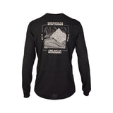 Fox Ranger Dr Shepherds Black Long Sleeve Cycling Jersey | RideHub