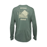 Fox Ranger Dr Shepherds Hunter Green Long Sleeve Cycling Jersey | RideHub