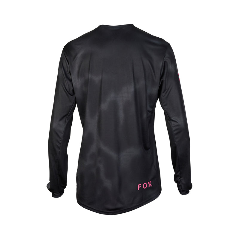 Fox Ranger Taunt Black Long Sleeve Cycling Jersey | RideHub