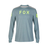 Fox Ranger Dr Aviation Gunmetal Long Sleeve Cycling Jersey | RideHub