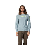 Fox Ranger Dr Aviation Gunmetal Long Sleeve Cycling Jersey | RideHub