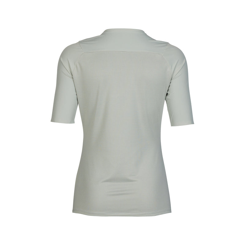 Fox Lady Flexair Ascent Gray Vin Women's Cycling Jersey | RideHub