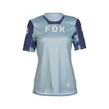 Fox Lady Defend Taunt Gunmetal Women's Cycling Jersey | RideHub