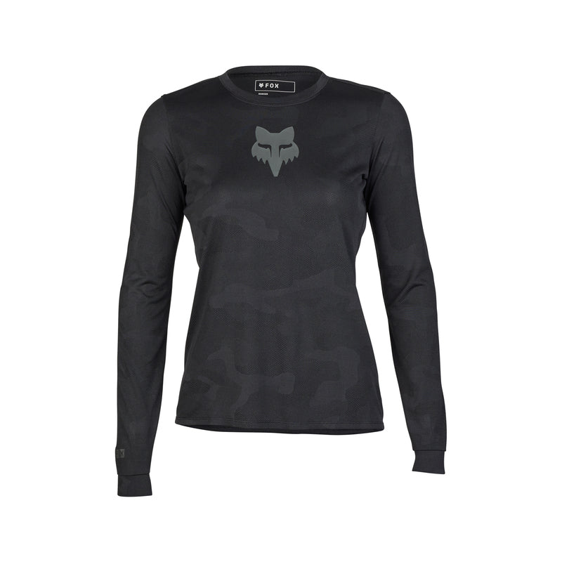 Fox Lady Ranger Tru Dri Long Sleeve Cycling Jersey Black | RideHub