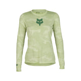 Fox Lady Ranger Tru Dri Cactus Long Sleeve Cycling Jersey | RideHub