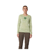 Fox Lady Ranger Tru Dri Cactus Long Sleeve Cycling Jersey | RideHub