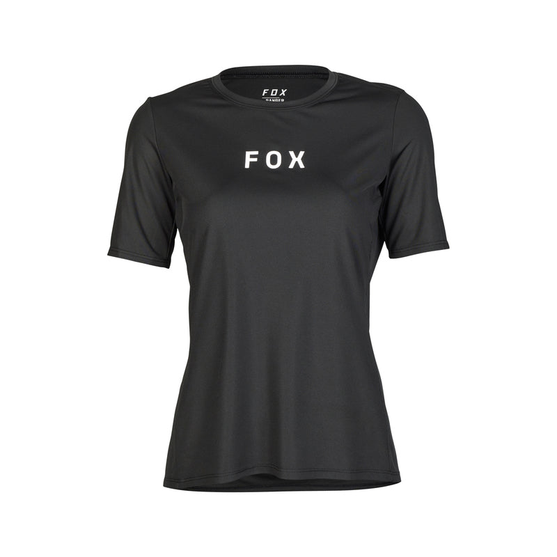 Fox Lady Ranger Wordmark Black Cycling Jersey | RideHub