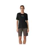 Fox Lady Ranger Wordmark Black Cycling Jersey | RideHub