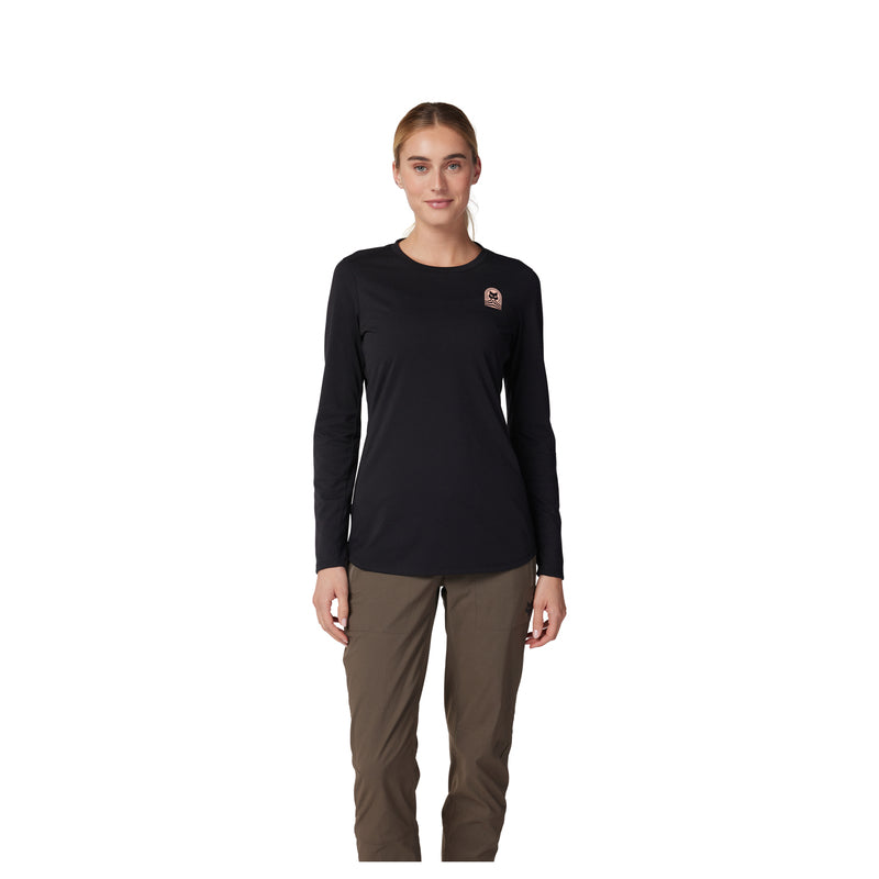 Fox Lady Ranger Dr Black Long Sleeve Cycling Jersey | RideHub