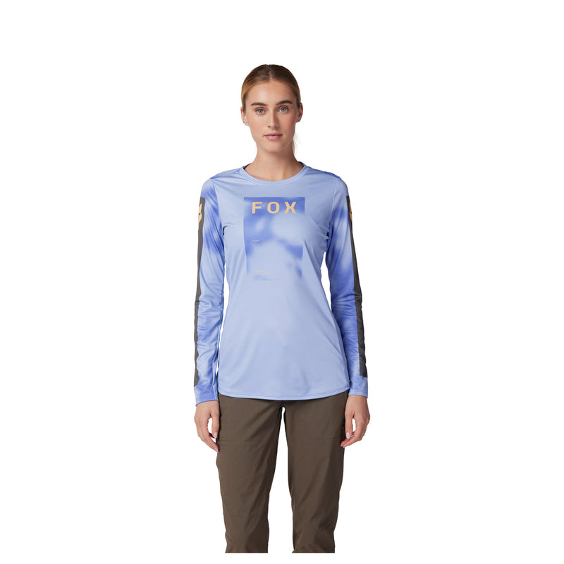 Fox Lady Ranger Taunt Tulip Long Sleeve Cycling Jersey | RideHub