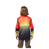 Fox Junior Ranger Revise Long Sleeve Cycling Jersey Red/Yellow | RideHub
