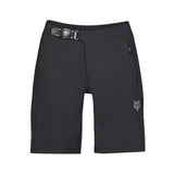 Fox Junior Defend Black Cycling Shorts | RideHub