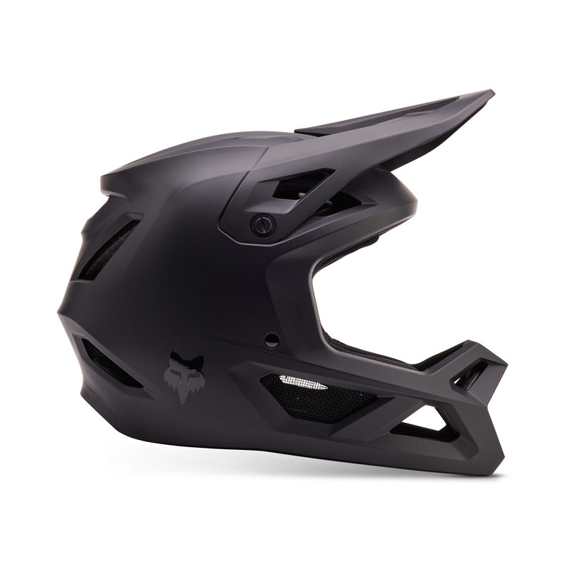 Fox Junior Rampage Matte Black Bike Helmet
