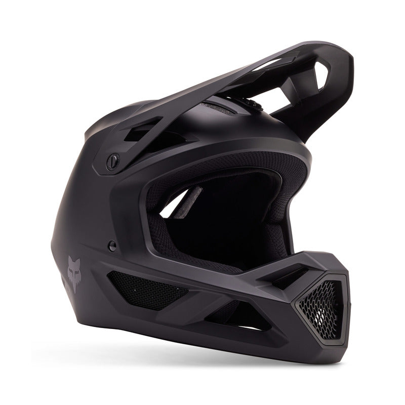 Fox Junior Rampage Matte Black Bike Helmet
