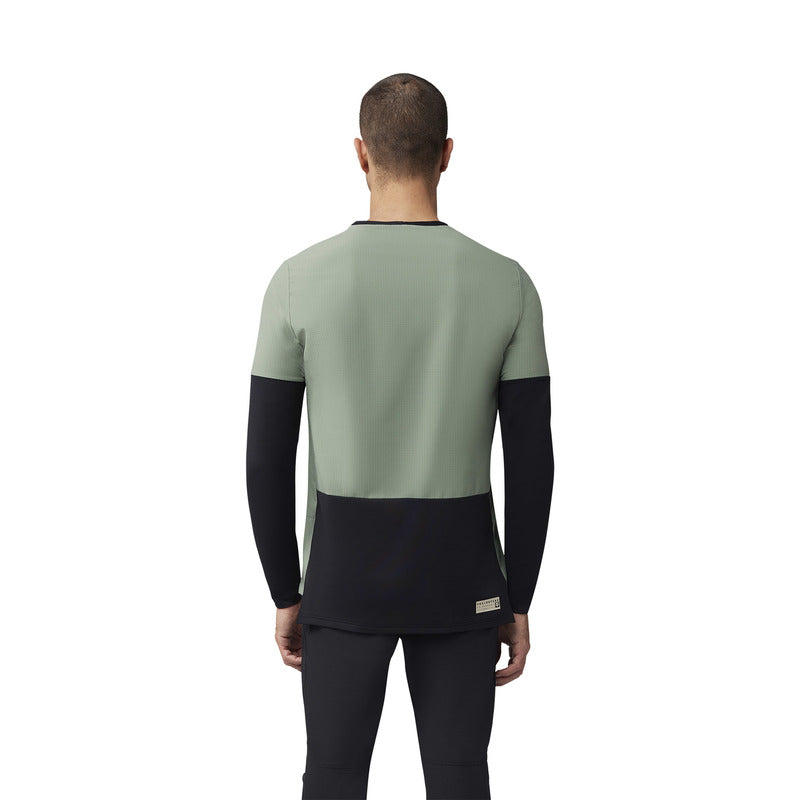Fox Defend Thermal Moss Long Sleeve Cycling Jersey | RideHub