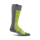 Fox 360 Divider Gray/Yellow socks | RideHub