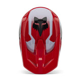 Fox V1 Lean Fluo Red Helmet