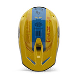 Fox V1 Race Spec Pale Yellow helmet