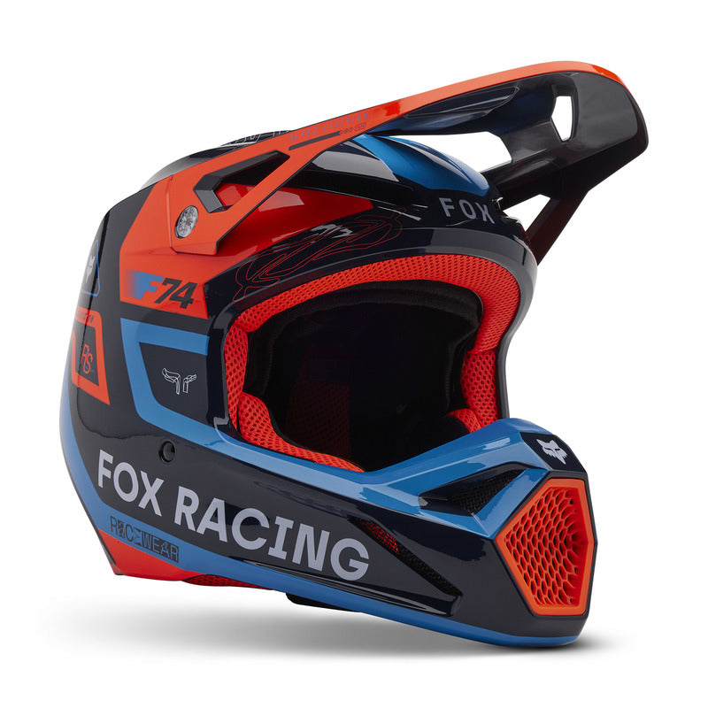 Fox V1 Race Spec Midnight helmet