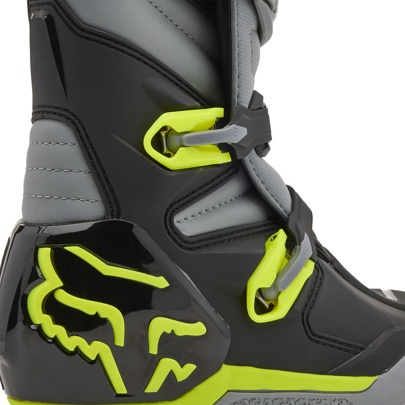 Fox Comp Shoes Grey/Yellow