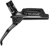 Disc Brake Guide T (Tooled) Aluminum Lever Gloss Black Rear 1800mm Hose (Rotor/