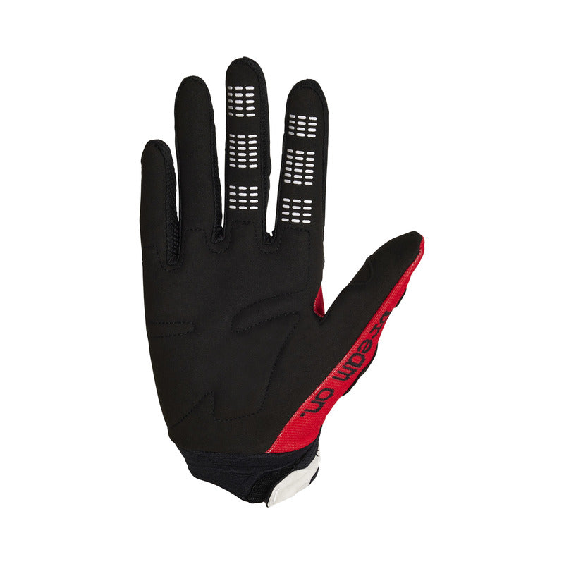 Fox 180 Race Spec Fluo Red gloves