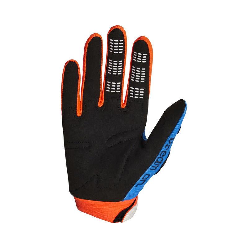 Fox 180 Race Spec True Blue gloves