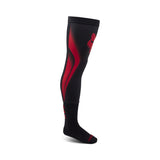 Fox Flexair Knee Brace Fluorescent Red socks | RideHub