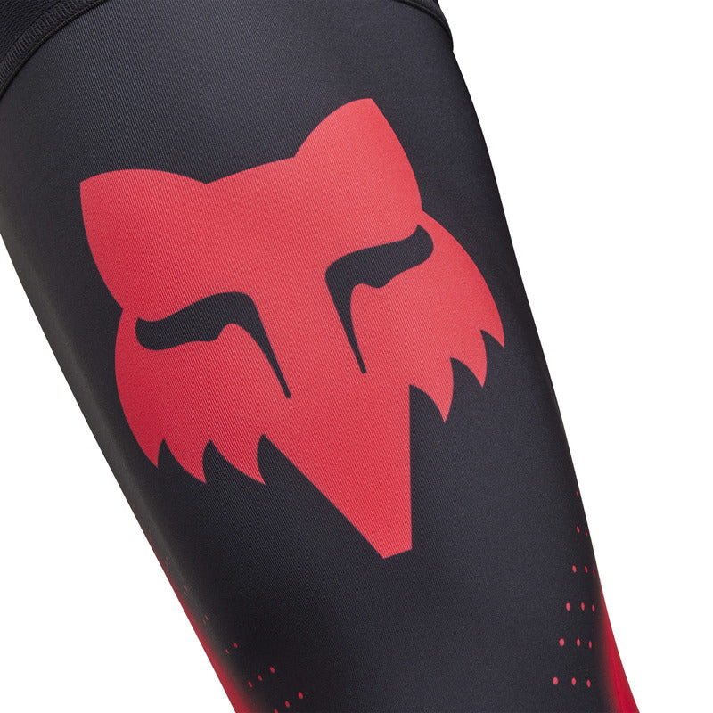 Fox Flexair Knee Brace Fluorescent Red socks | RideHub