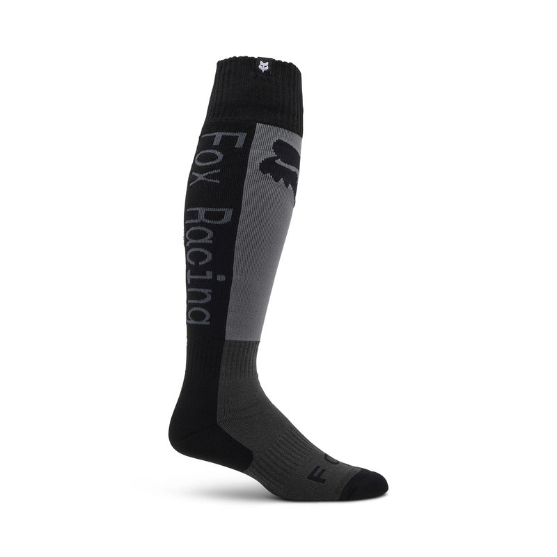Fox 180 Lean Sock Grey/Black | RideHub