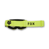 Fox Junior Main Core Goggle Fluorescent Yellow