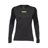 Fox Lady Rawtec Black Long Sleeve Cycling Jersey | RideHub