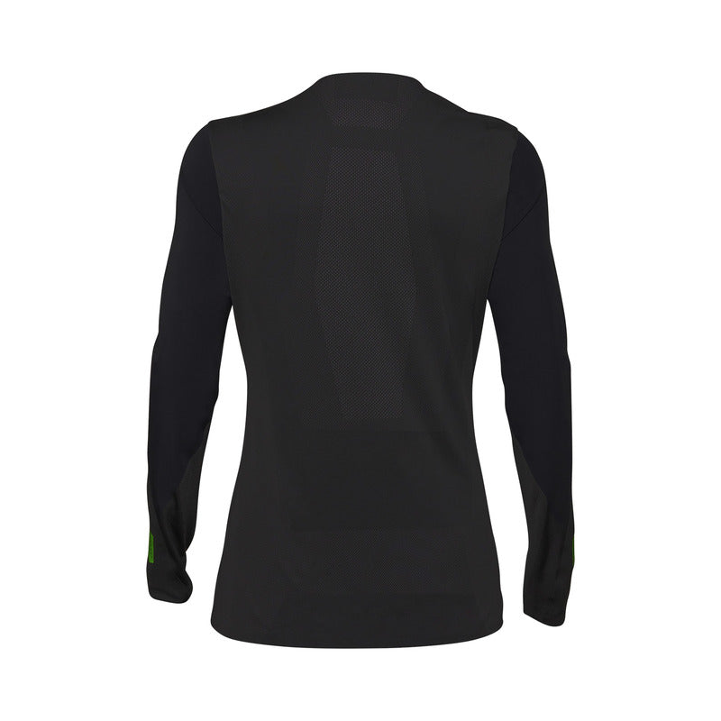 Fox Lady Rawtec Black Long Sleeve Cycling Jersey | RideHub