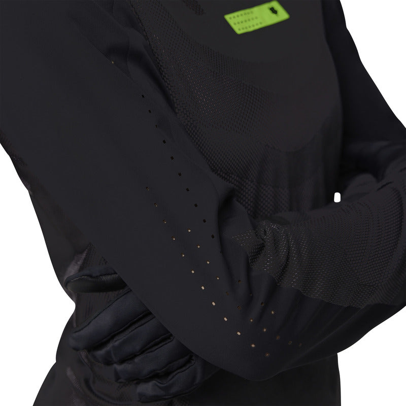 Fox Lady Rawtec Black Long Sleeve Cycling Jersey | RideHub