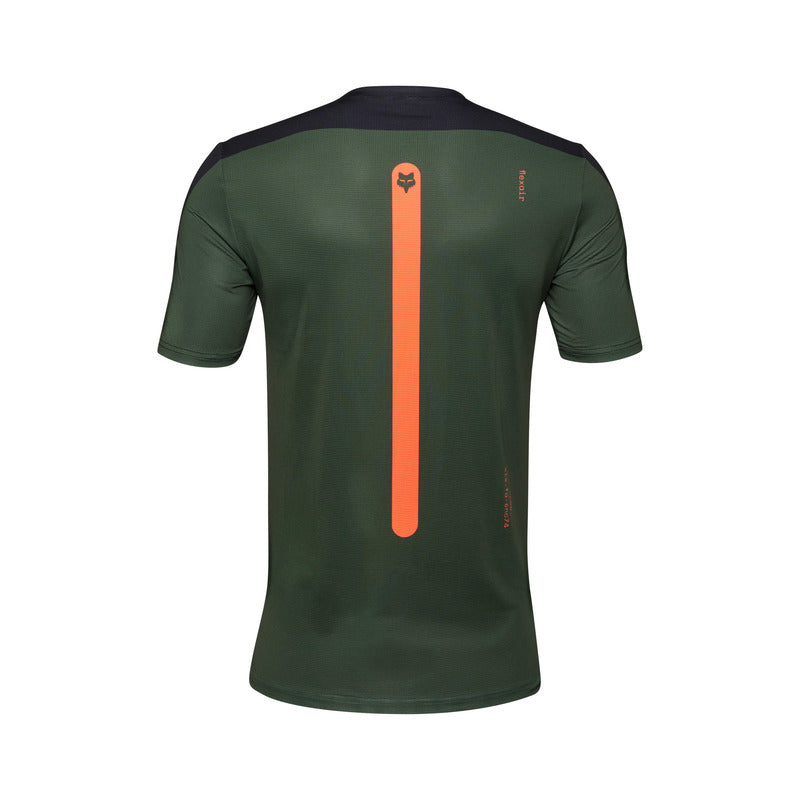 Fox Flexair Aviation Dark Sage Cycling Jersey | RideHub