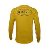 Fox Ranger Dr MD Mustard Long Sleeve Cycling Jersey | RideHub