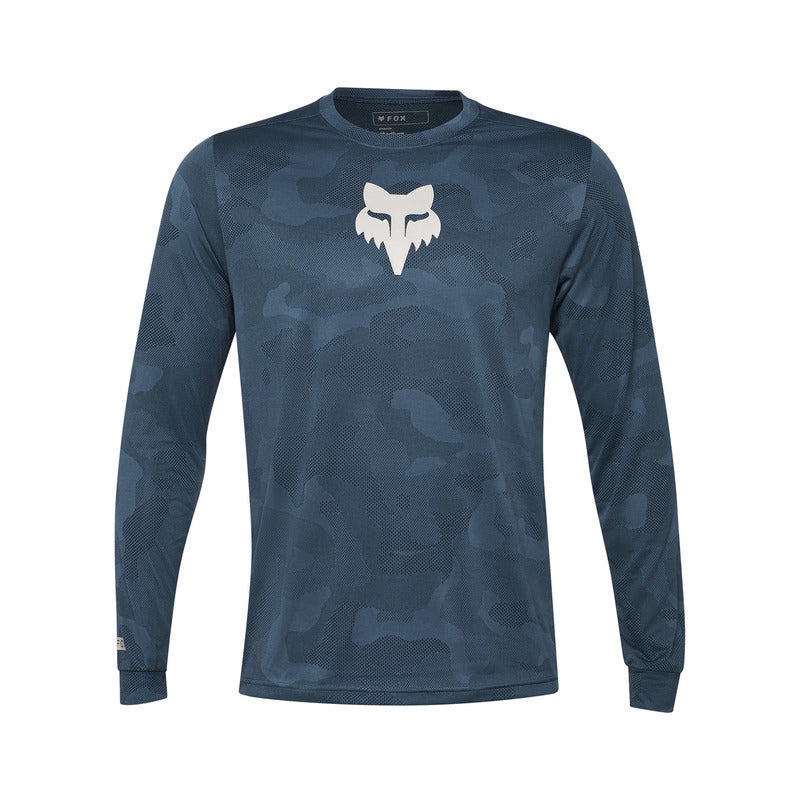 Fox Ranger TruDri Dark Vintage Long Sleeve Cycling Jersey | RideHub