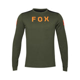 Fox Ranger Drirelease Aviation Dark Sage Long Sleeve Cycling Jersey | RideHub
